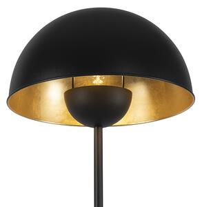 Industrijska podna svjetiljka crna sa zlatom 160 cm - Magnax