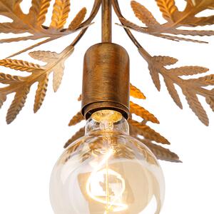 Vintage stropna svjetiljka zlatna 46 cm - Botanica