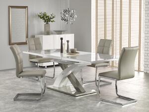 Zondo Blagovaonski stol Shenna 2 (siva + bijela) (za 6 do 8 osoba) . 796197