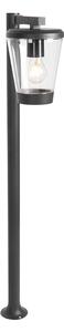 Moderni vanjski stup crni 100 cm IP44 - Joren