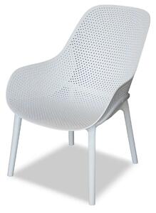 Vrtna lounge stolica CRADLE-Bijela