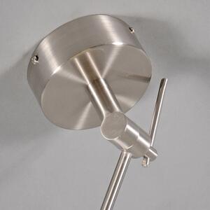 Moderna viseća svjetiljka čelik s hladnjakom mineralnom 35 cm - Blitz I