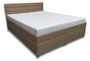 Zondo Bračni krevet 180 cm Zulma (smeđa) (s čvrstom bazom i prostorom za odlaganje) . 1004727