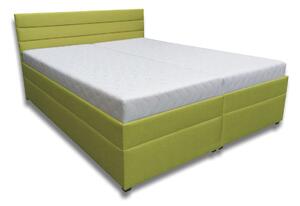 Zondo Bračni krevet 160 cm Zulma (boja senfa) (s čvrstom bazom i prostorom za odlaganje) . 1004723