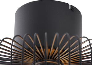 Dizajn stropne svjetiljke crne boje - Baya