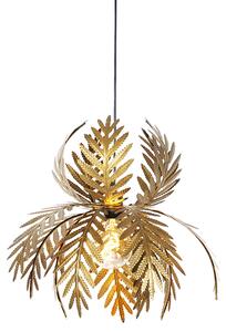 Vintage viseća svjetiljka zlatna - Botanica