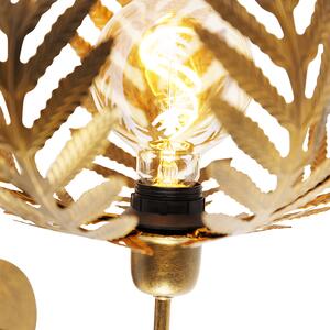 Vintage zidna lampa zlatna - Botanica
