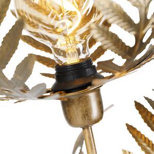 Vintage podna svjetiljka zlatna 3-svjetla - Botanica Kringel
