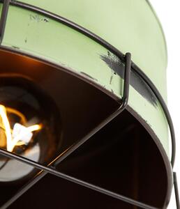 Industrijska stropna svjetiljka zelena 35 cm - Barril