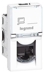 Legrand 76551 - Utičnica MOSAIC 1xRJ45 class 5E UTP 1M bijela