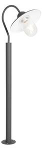 Moderna stojeća vanjska svjetiljka tamno siva 120 cm IP44 - Kansas