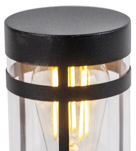 Moderna vanjska svjetiljka crna 50 cm IP44 - Gleam