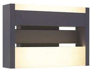 Lutec Conroy Vanjska zidna LED svjetiljka (17,8 W, 22,5 x 15,5 x 9,7 cm, Antracit, IP44)