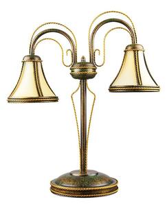 Kemar T/B/2 - Stolna lampa TANAJA 2xE14/60W/230V zelena