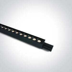LINEARNA LED SVJETILJKA ZA Plug & Play ŠINE 15W CCT 48V IP20 CRNA DM42112PA/B/V