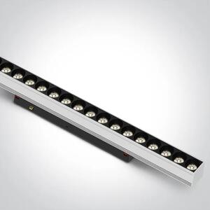 LINEARNA LED SVJETILJKA ZA MAGNETSKE ŠINE 18W BIJELA CCT 48V IP20 MINI/MIDI DM42112BA/W/V