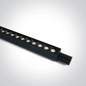 LINEARNA LED SVJETILJKA ZA Plug & Play ŠINE 24W CCT 48V IP20 CRNA DM42112PB/B/V