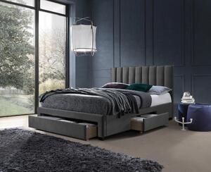 Zondo Bračni krevet 160 cm Glen 160 (siva) (s podnicom i prostorom za odlaganje). 1007998