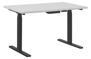 Zondo Pisaći stol UPPER II (130 x 72 cm) (MDF) (bijela + crna) (električno podesiv). 1018762