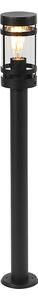 Moderna vanjska svjetiljka crna 80 cm IP44 - Gleam