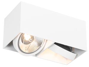 Dizajn spot bijeli pravokutni AR111 2-svjetlo - Kutija