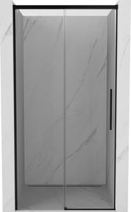 Mexen Rox klizna tuš vrata 130 cm, prozirna, crna - 8C2-130-000-70-00