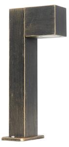 Industrijska stojeća vanjska svjetiljka antikno zlato 35 cm IP44 - Baleno