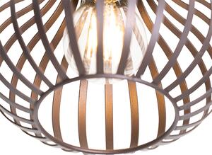 Moderna stropna svjetiljka smeđa 18 cm - Sapphira