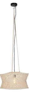 Orijentalna viseća svjetiljka prirodna 50 cm - Leonard