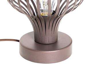 Moderna stolna lampa smeđa - Saphira