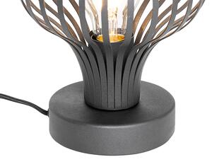 Moderna stolna lampa crna - Saphira