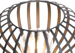 Moderna stolna lampa crna - Saphira