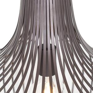 Moderna viseća svjetiljka smeđa 48 cm - Sapphira