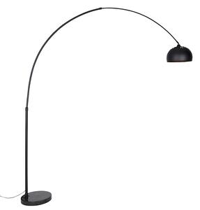 Moderna lučna svjetiljka crna - XXL