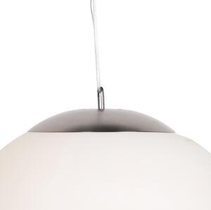 Skandinavska viseća svjetiljka opalovo staklo 50cm - Kugla 50