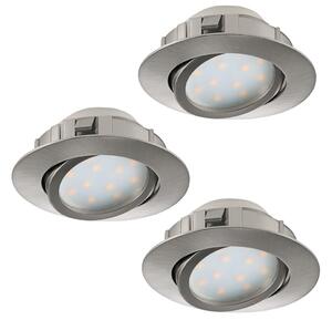 Eglo 95853 - SET 3x LED ugradna svjetiljka PINEDA 1xLED/6W/230V