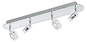 Eglo 95281 - LED reflektorska svjetiljka za kupaonicu AGUEDA 4xLED/3,3W/230V IP44