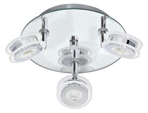 Eglo 95279 - LED reflektorska svjetiljka za kupaonicu AGUEDA 3xLED/3,3W/230V IP44