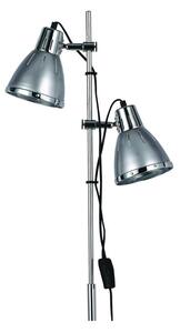 Ideal Lux - Podna lampa 2xE27/60W/230V srebrna