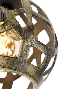 Industrijska stropna lampa antikno zlato - Bobby
