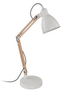 Eglo 96957 - Stolna lampa TORONA 1 1xE14/28W/230V bijela