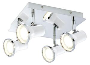 Rabalux 5500 - LED Reflektorska svjetiljka za kupaonicu STEVE 4xGU10/4,5W/230V IP44