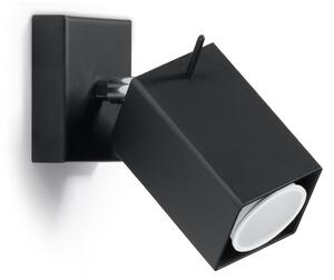 Zidna reflektorska svjetiljka MERIDA 1xGU10/40W/230V crna