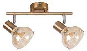 Rabalux 5547 - Stropna svjetiljka HOLLY 2xE14/40W/230V zlatna