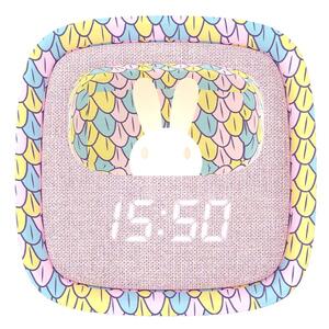 MOB Noćna Svjetiljka i budilica Billy Clock - Mermaid 1075