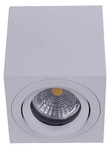 Emithor 48608 - Stropna reflektorska svjetiljka SURFACE 1xGU10/50W/230V bijela uglate