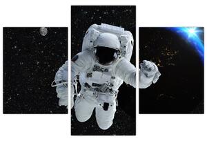 Slika - Astronaut u svemiru (90x60 cm)
