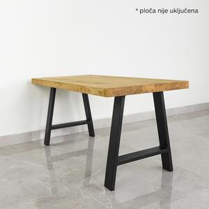 Noga za stolić/klupu Aurelion crna 2 komada, 450 mm