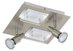 Briloner 2879-042 - LED Stropna svjetiljka COMBINATA 2xGU10/3W + 2xLED/5W/230V