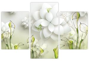 Slika s cvijećem (90x60 cm)